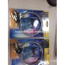 Laptop Notebook security wire Lock/cable lock with two keys /with numbers